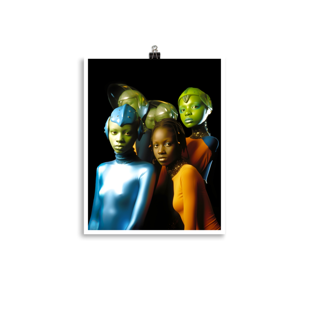Alien Racer 002 Poster