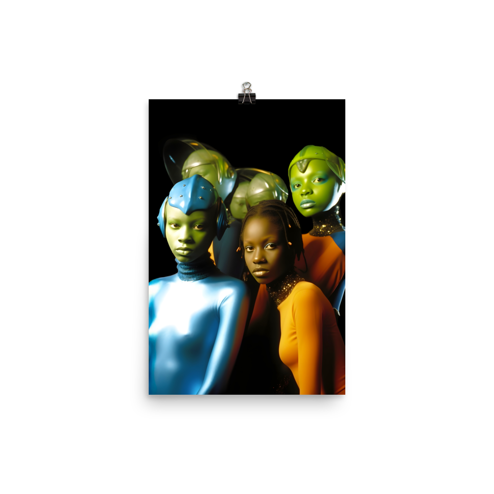 Alien Racer 002 Poster
