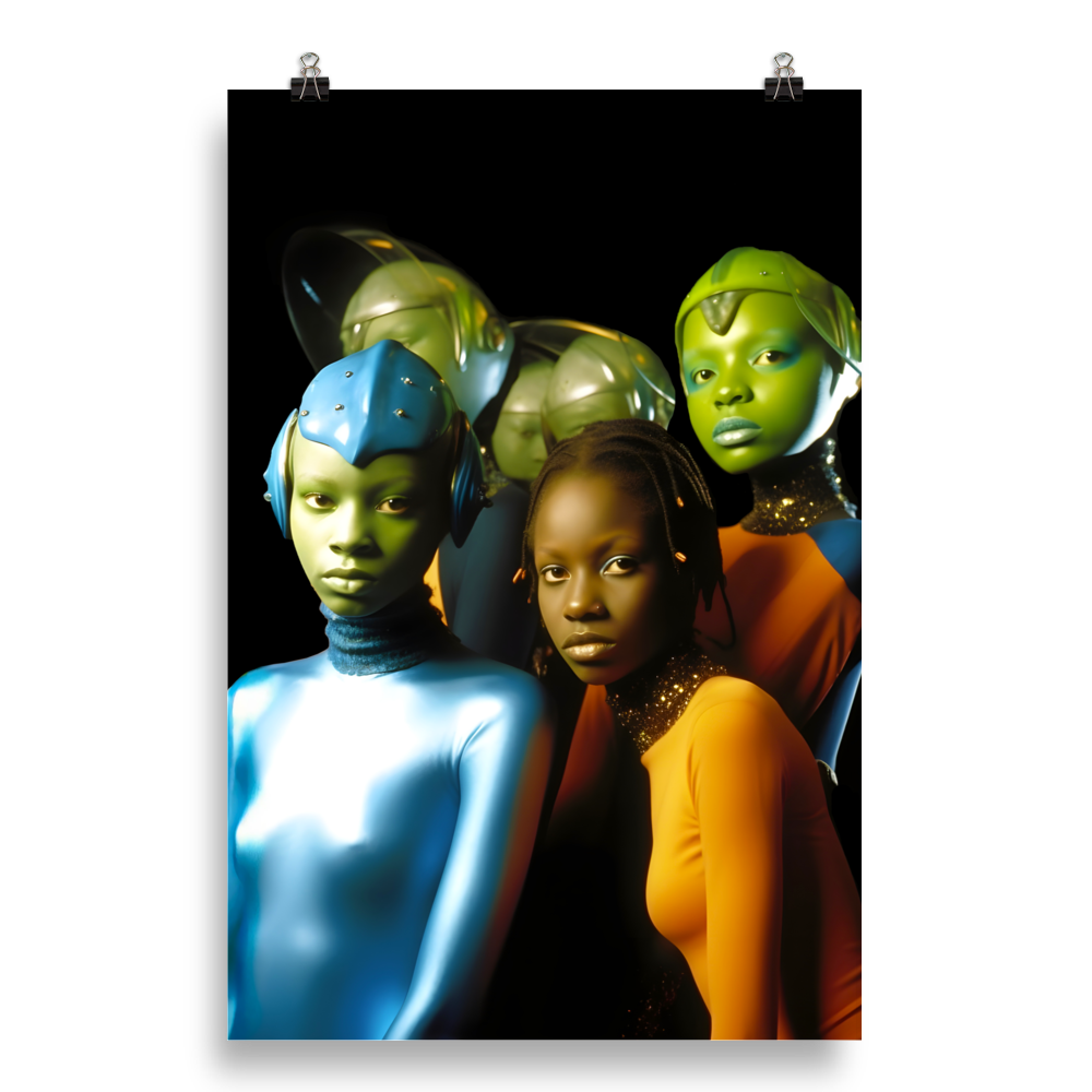 Alien Racer 002 Poster