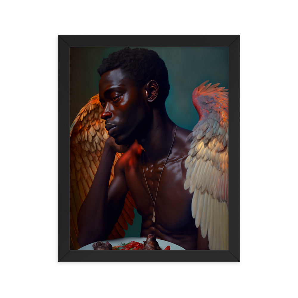 'Feast' framed print