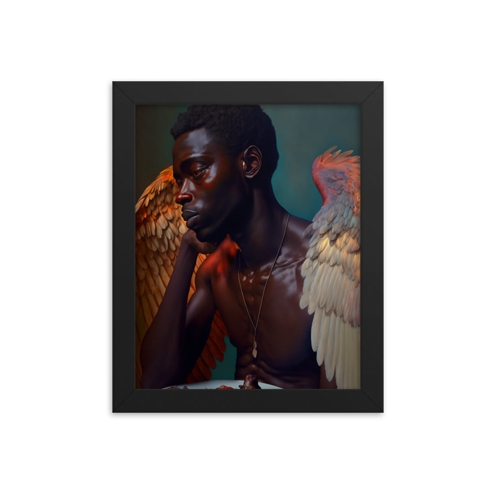 'Feast' framed print
